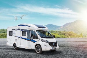 Außenansicht eines Wohnmobils
