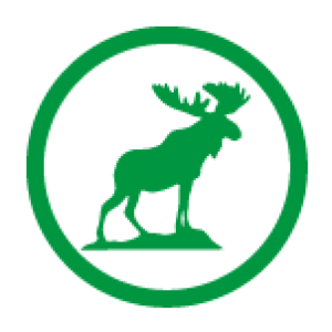 Elch, grün