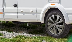 Reifen von einem Wohnmobil