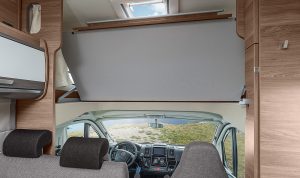 Innenansicht von einem Wohnmobil