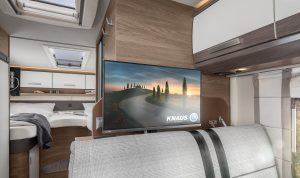 Fernseher in einem Wohnmobil