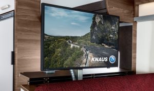 Fernseher in einem Wohnmobil