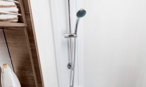 Dusche von einem Wohnmobil