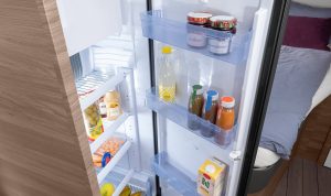 Kühlschrank von einem Wohnmobil