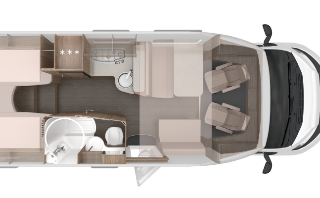 livewave-700meg_t_01 Grundriss von einem Wohnmobil