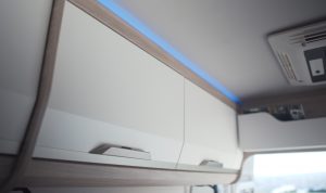 Innenausstattung von einem Wohnmobil