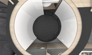 Dusche von einem Wohnmobil