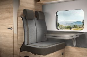 Essbereich von einem Wohnmobil