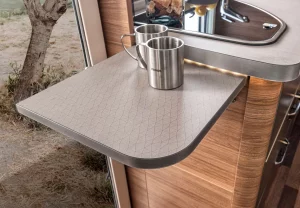 Innenausstattung von einem Wohnmobil