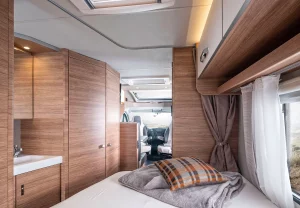 Innenausstattung von einem Wohnmobil