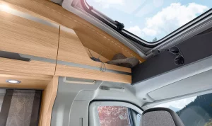 Innenausstattung von einem Wohnmobil