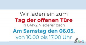 Einladung Tag der offenen Türen